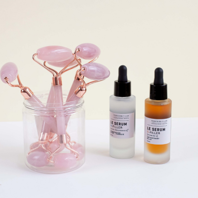 quartz roller serum acide hyaluronique vitamine C h-filler C-filler frenchfiller beauty skincare cosmétique