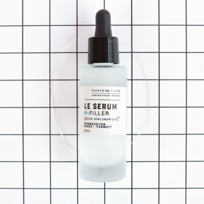 skincare frenchfiller beauty cosmeceutique acide Hyaluronique serum booster quartz rose rouleau yoga visage anti-age