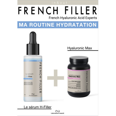 routine in&out hydratation skincare acide hyaluronique sérum