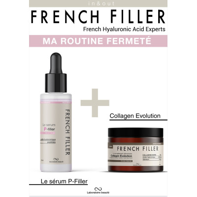 routine in&out skincare acide hyalruonique serums peptides collagène marin 10g nutricosmetique