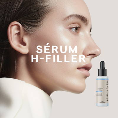 skincare glow hydratation sérum acide hyalruonique French Filler