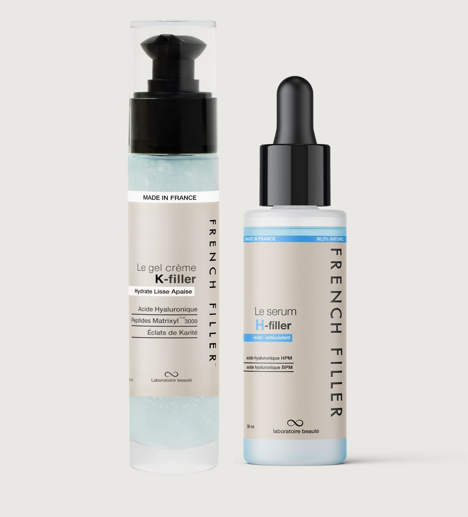 summer routine h-filler k-filler hydratation serum creme acide hyaluronique