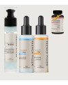 summer routine trio acide hyaluronique vitamine C peptides French filler